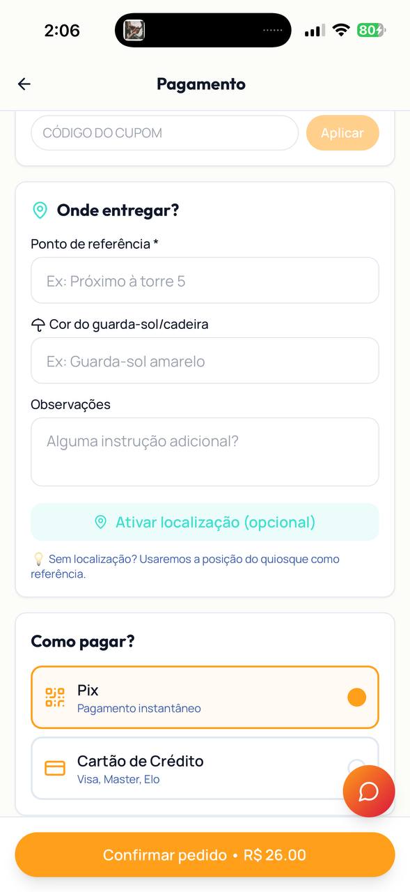 BeachPay - Pagamento